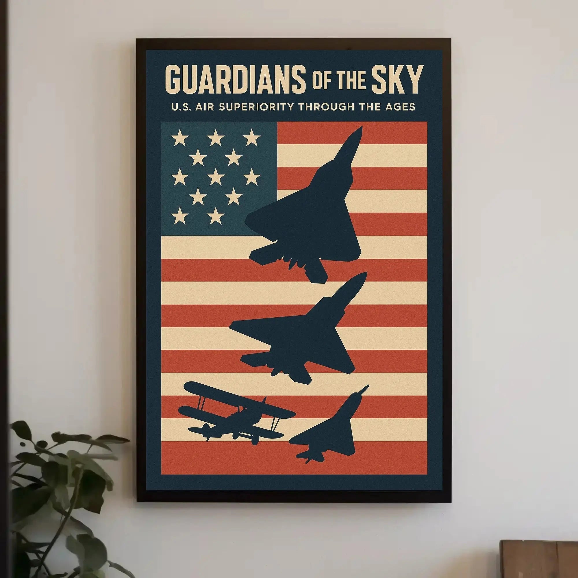 Guardians of the Sky U.S. Aviation Poster Wall Art PosterGoat