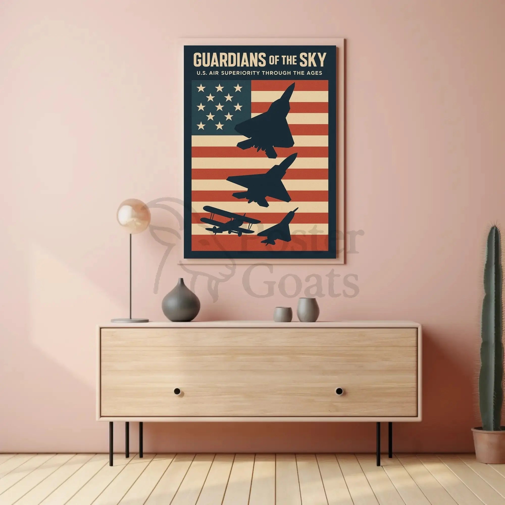 Guardians of the Sky U.S. Aviation Poster Wall Art PosterGoat