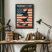 Guardians of the Sky U.S. Aviation Poster Wall Art PosterGoat
