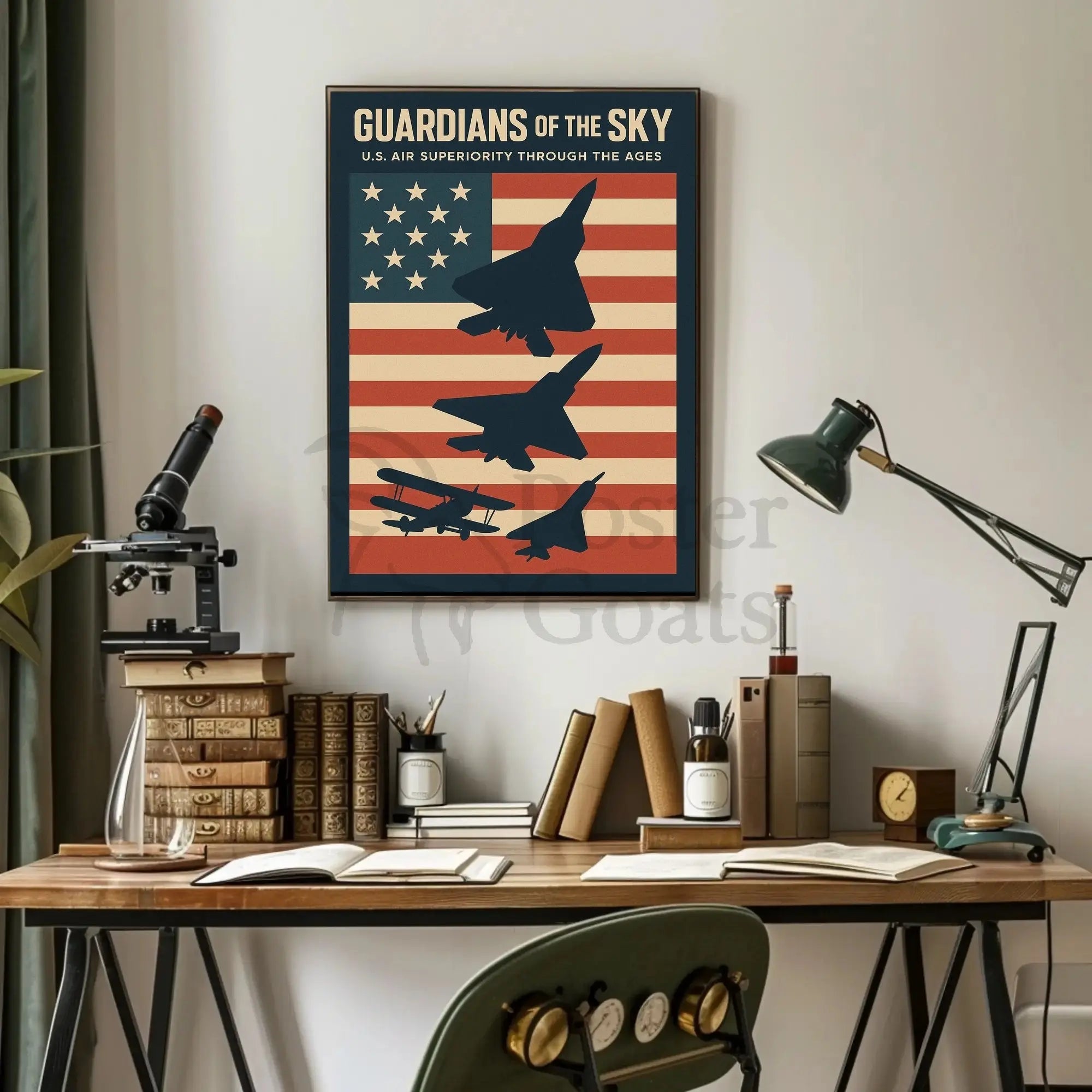 Guardians of the Sky U.S. Aviation Poster Wall Art PosterGoat