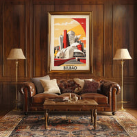 Guggenheim Museum Modern Art Urban or Cityscape Poster PosterGoat