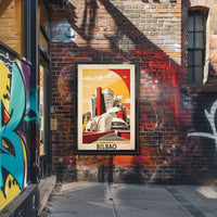 Guggenheim Museum Modern Art Urban or Cityscape Poster PosterGoat