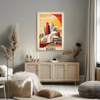 Guggenheim Museum Modern Art Urban or Cityscape Poster PosterGoat