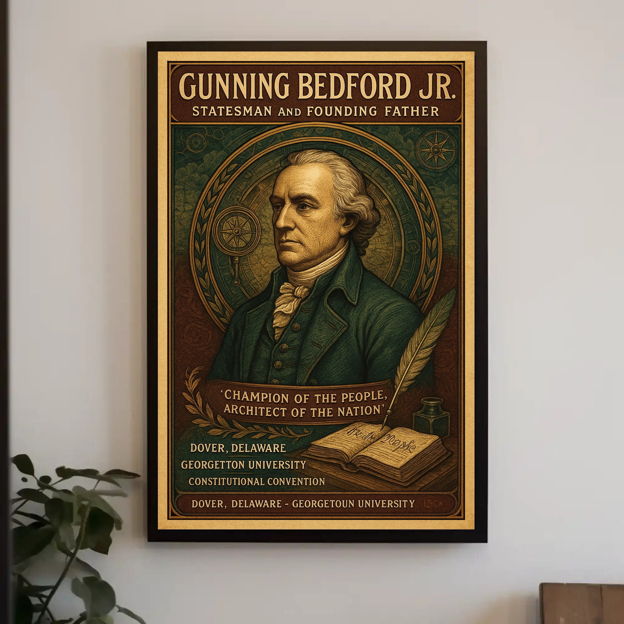 Gunning Bedford Jr. Statesman And Poster PosterGoat