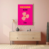 Havana Blues Vibrant Cuban Cultural Heritage Poster PosterGoat