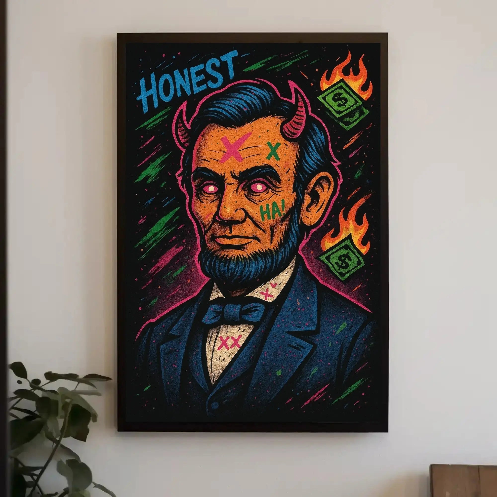 Honest Irony 19th Century Political or Propaganda Poster PosterGoat