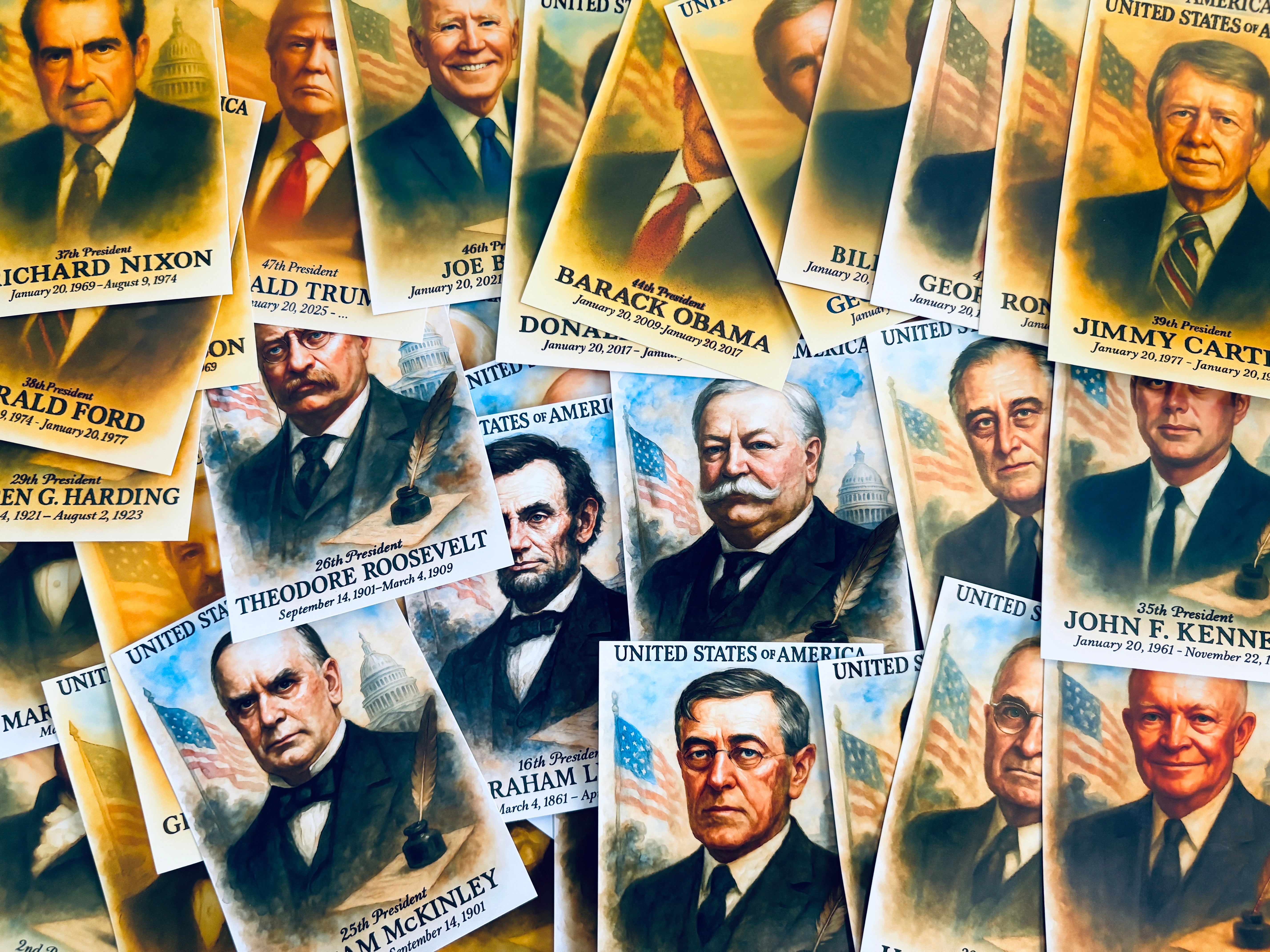 Presidential Poster Legacy Series Set