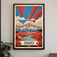 Idaho Landscape Art Print: National Park Poster PosterGoat