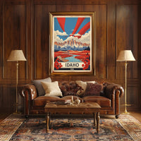 Idaho Landscape Art Print: National Park Poster PosterGoat