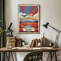Idaho Landscape Art Print: National Park Poster PosterGoat