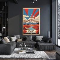 Idaho Landscape Art Print: National Park Poster PosterGoat