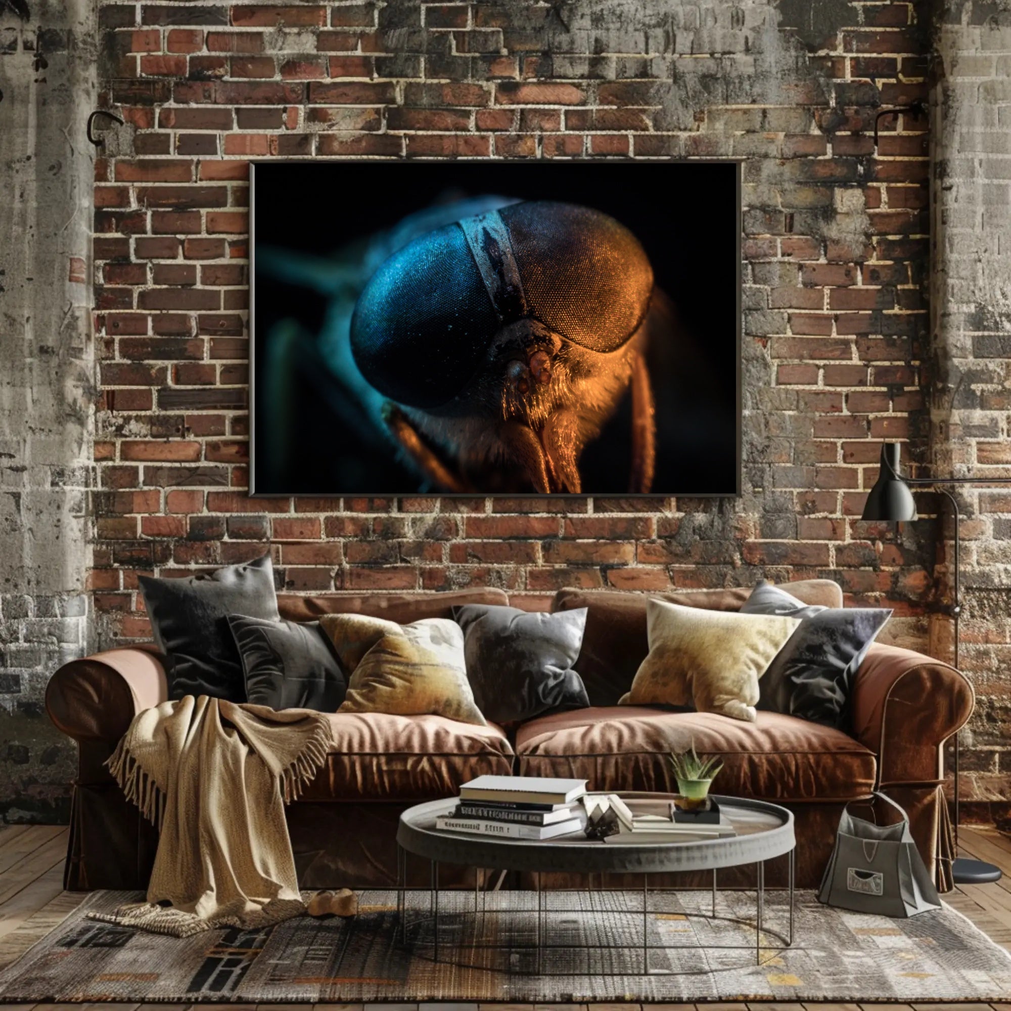 Insect Close-Up Photography Poster: A Study of Nature's Detail PosterGoat