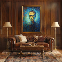 Introspective Abstract Expressionist Dreamscape Artistic Poster PosterGoat