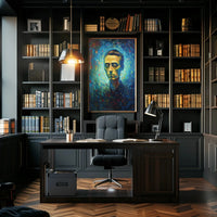 Introspective Abstract Expressionist Dreamscape Artistic Poster PosterGoat