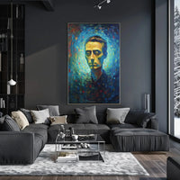 Introspective Abstract Expressionist Dreamscape Artistic Poster PosterGoat