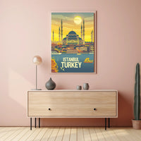 Istanbul Hagia Sophia Travel Poster PosterGoat