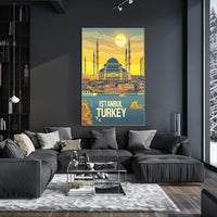 Istanbul Hagia Sophia Travel Poster PosterGoat