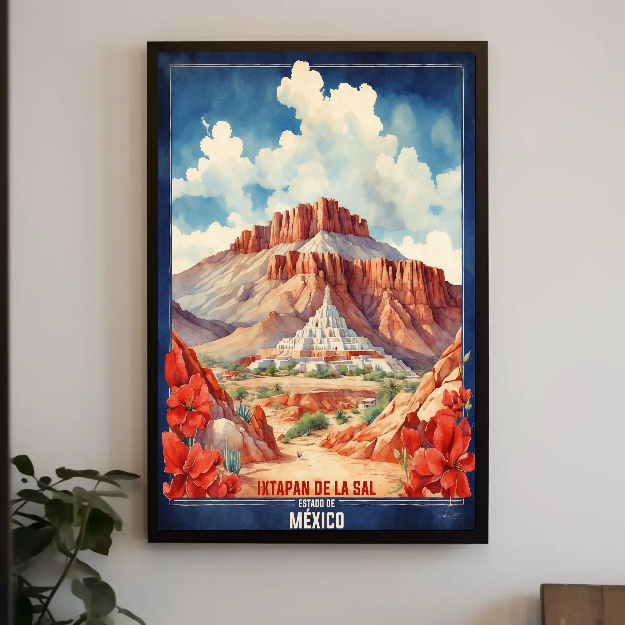 Ixtapan de la Sal Vintage Travel Poster PosterGoat