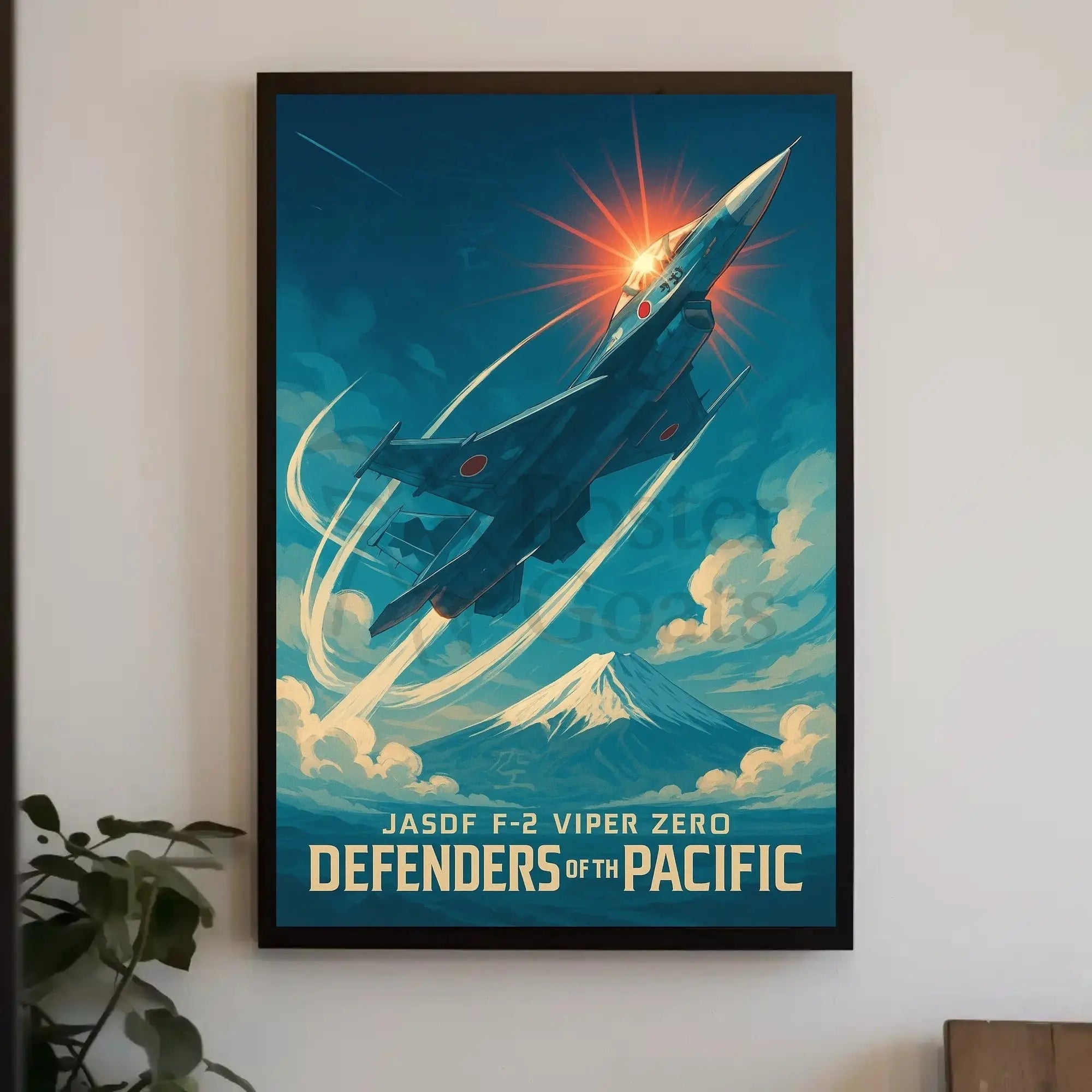 JASDF F-2 Viper Zero Defenders Poster PosterGoat