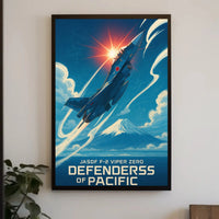 JASDF F-2 Viper Zero Japanese Poster PosterGoat