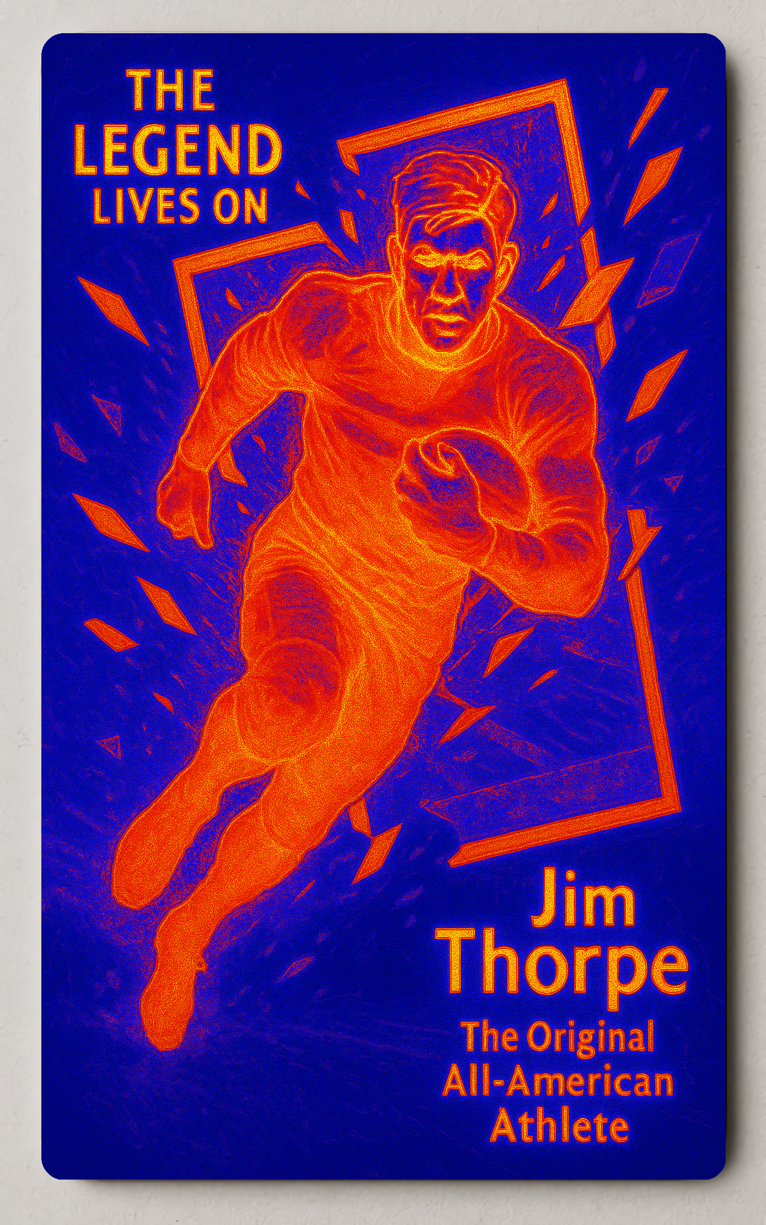 Jim Thorpe The Original All-American Athlete Trading Card
