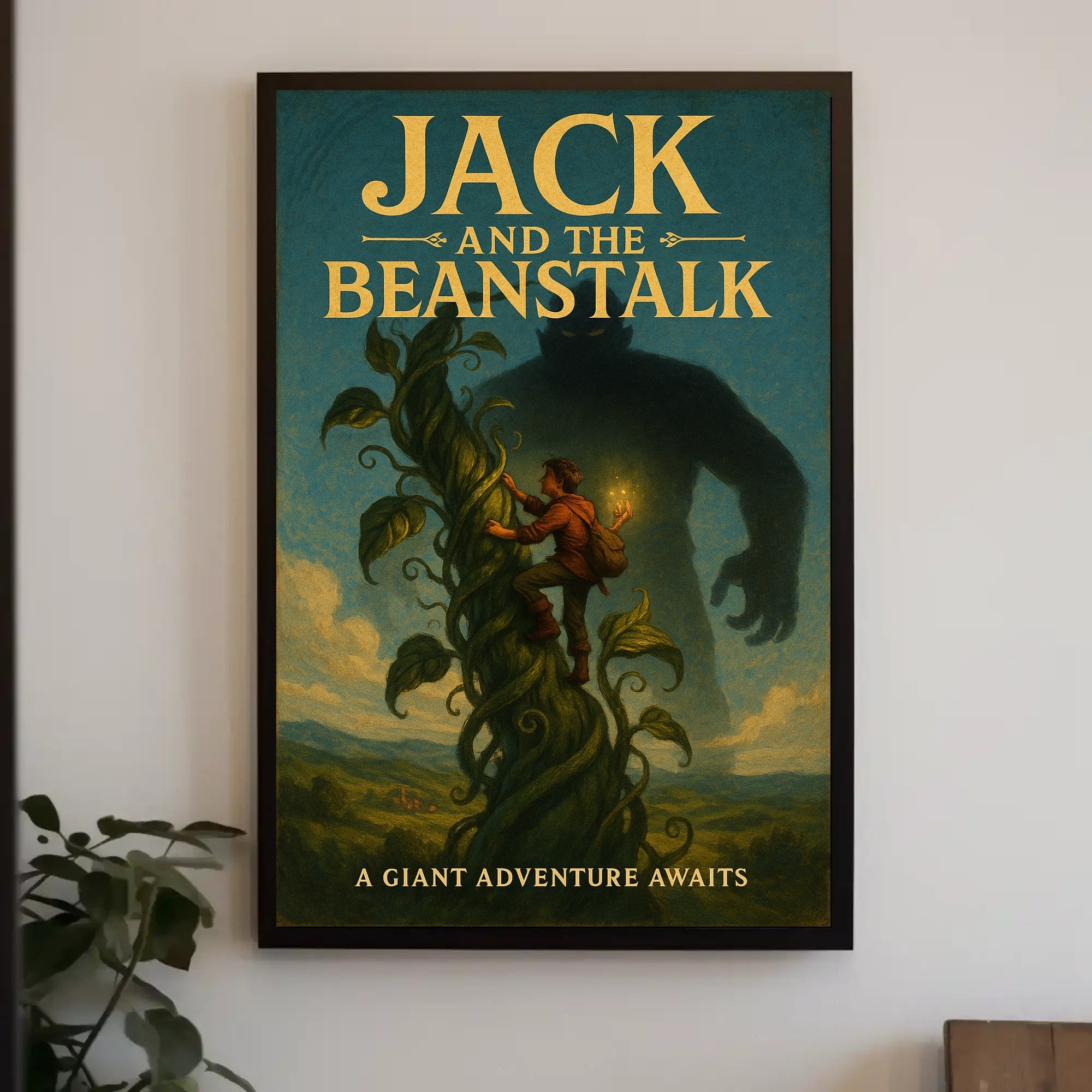 Jack and the Beanstalk Adventure Poster PosterGoat