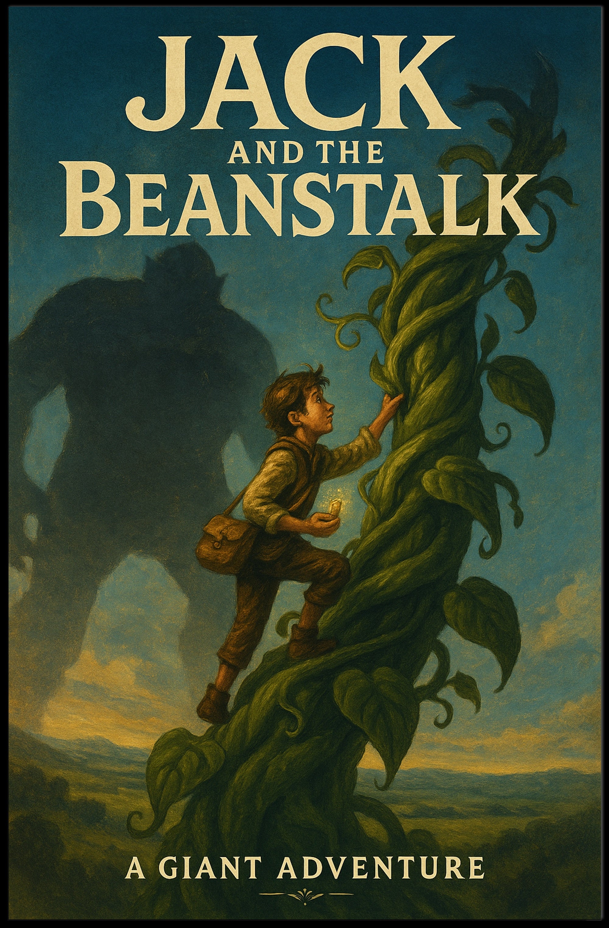 Jack and the Beanstalk Adventure Poster PosterGoat