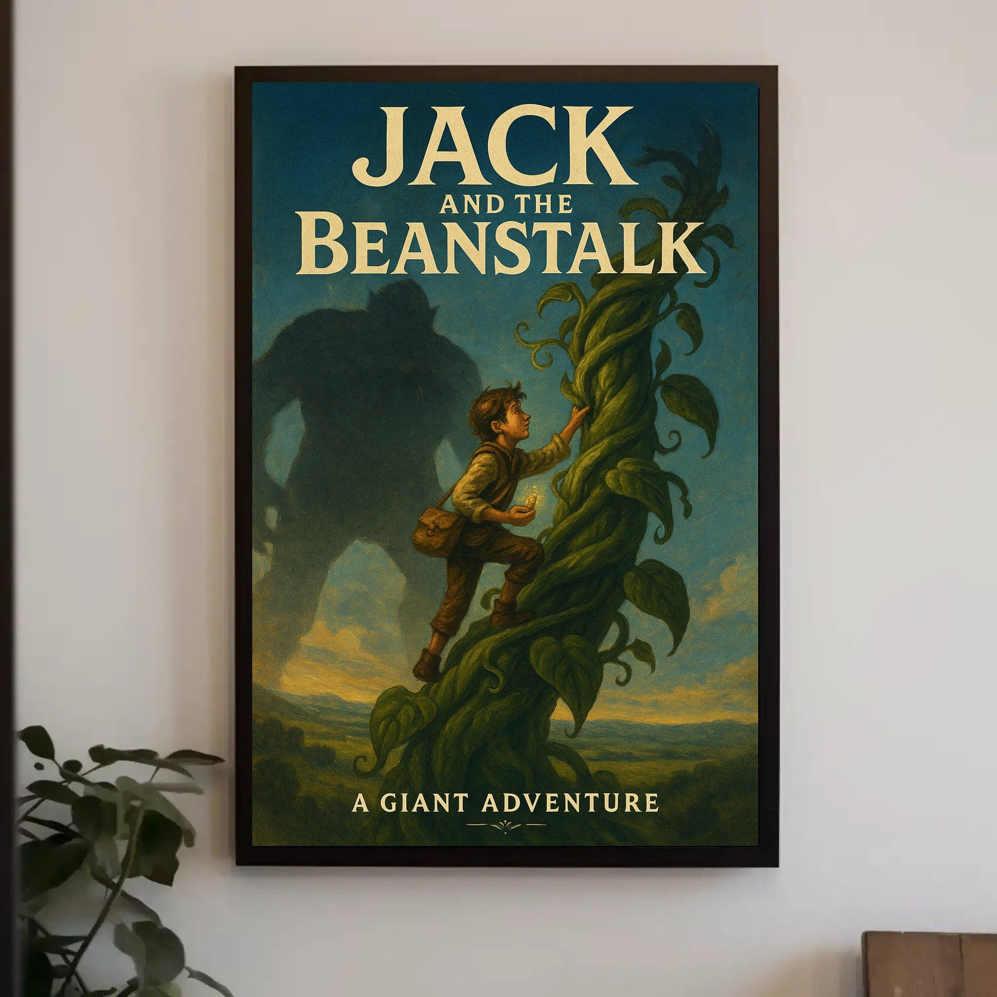 Jack and the Beanstalk Adventure Poster PosterGoat