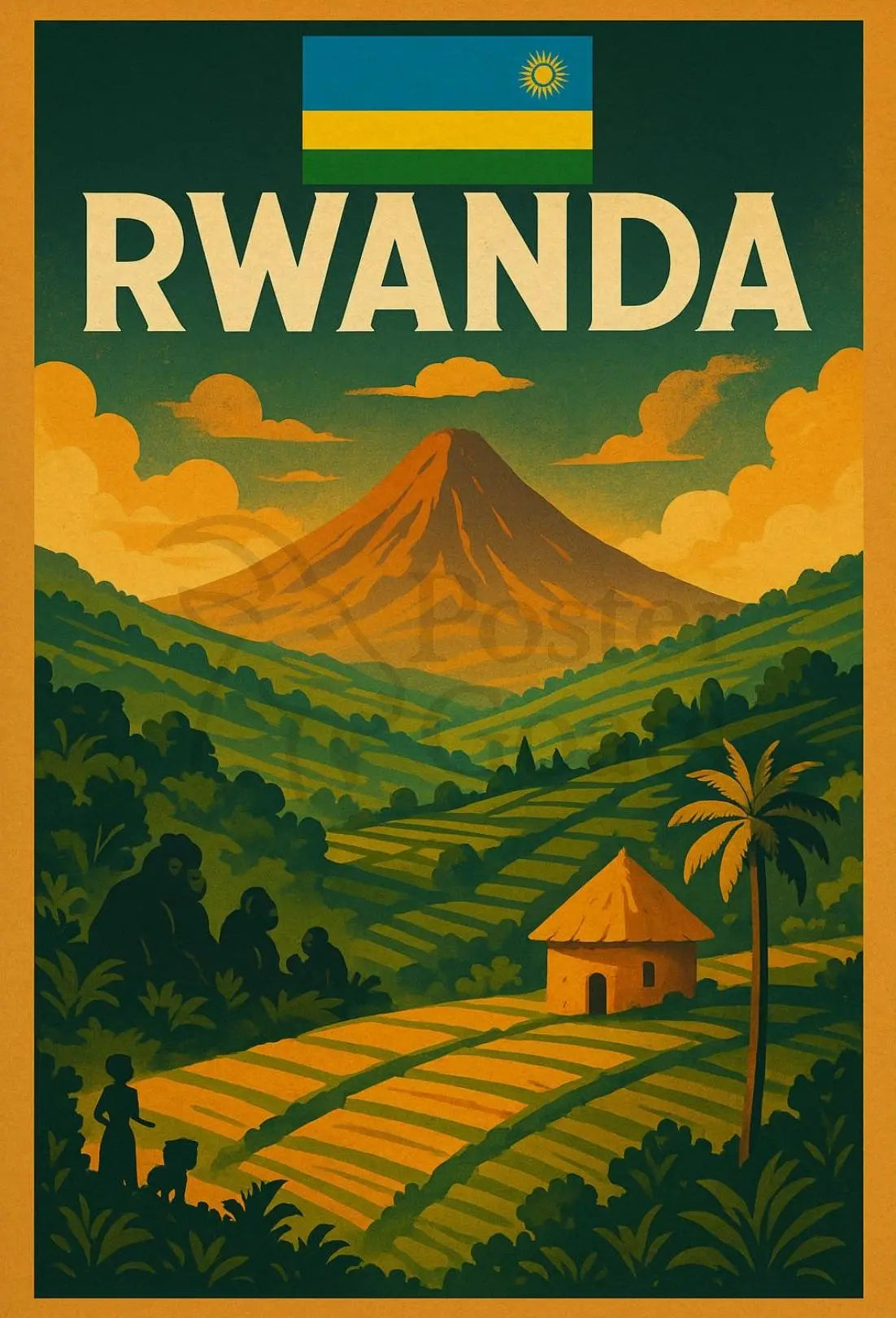 Jacksonville Sun-Surf-History Art Poster PosterGoat