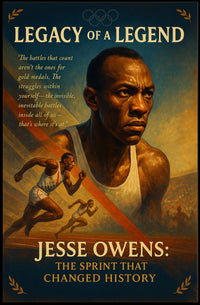 Jesse Owens Legacy Of A Legend Poster Print PosterGoat