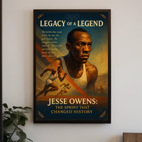Jesse Owens Legacy Of A Legend Poster Print PosterGoat