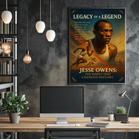 Jesse Owens Legacy Of A Legend Poster Print PosterGoat