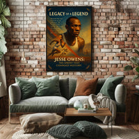 Jesse Owens Legacy Of A Legend Poster Print PosterGoat