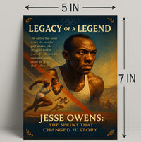 Jesse Owens Legacy Of A Legend Poster Print PosterGoat