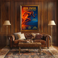 Jesse Owens Legacy of Speed Poster Art PosterGoat
