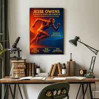 Jesse Owens Legacy of Speed Poster Art PosterGoat