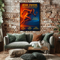 Jesse Owens Legacy of Speed Poster Art PosterGoat