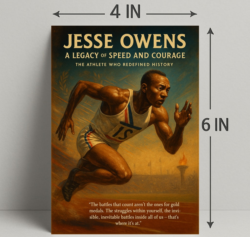 Jesse Owens Legacy of Speed Poster Print PosterGoat