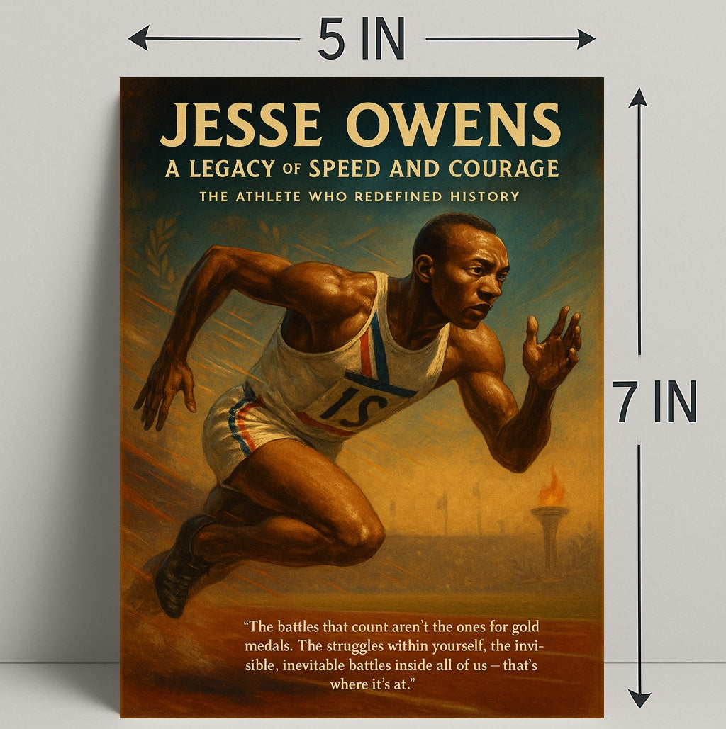 Jesse Owens Legacy of Speed Poster Print PosterGoat