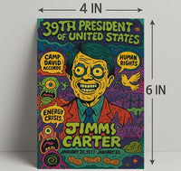 Jimmy Carter 39Th President Poster PosterGoat