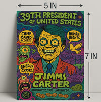 Jimmy Carter 39Th President Poster PosterGoat