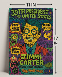 Jimmy Carter 39Th President Poster PosterGoat