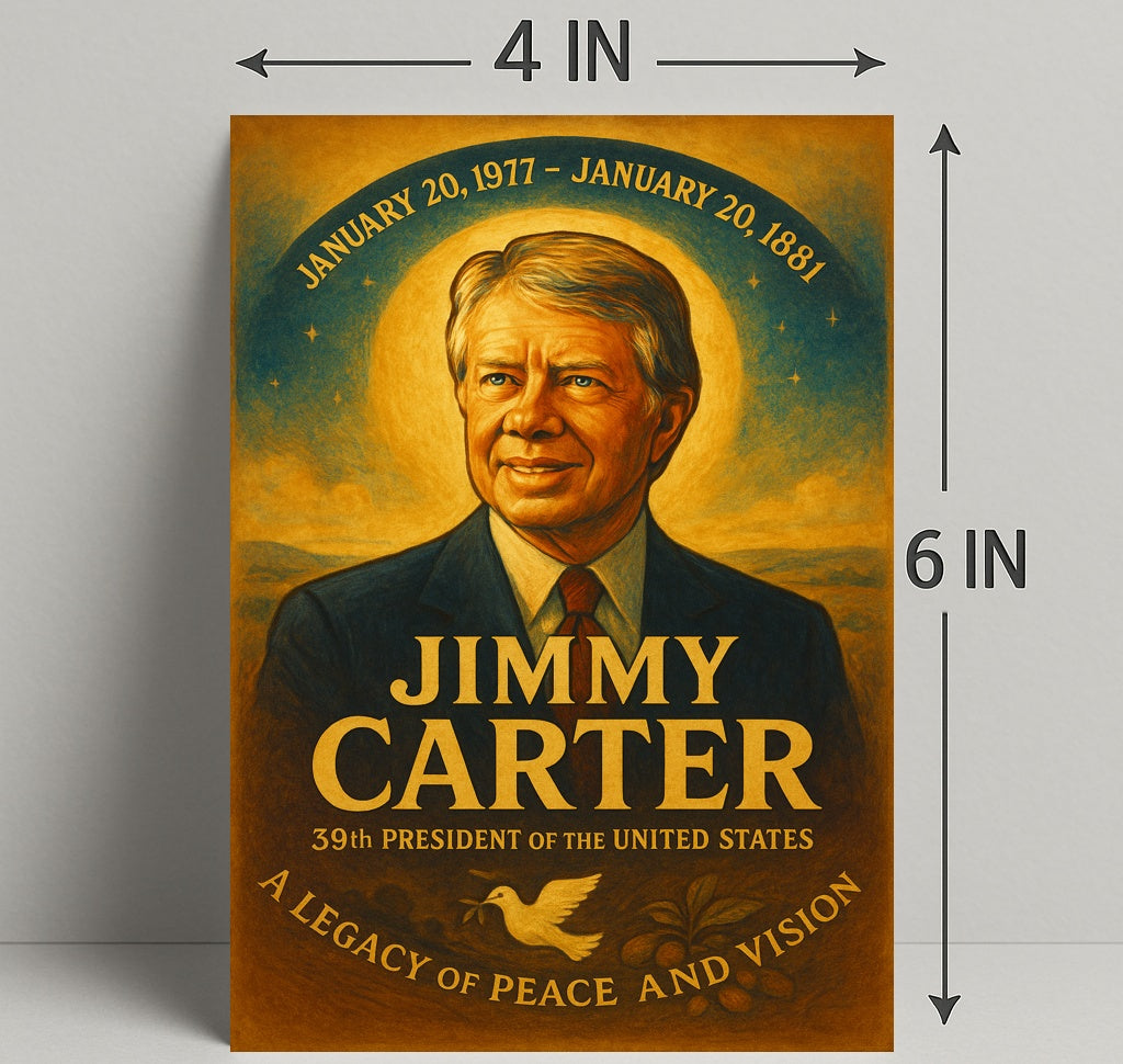 Jimmy Carter 39th President Poster PosterGoat