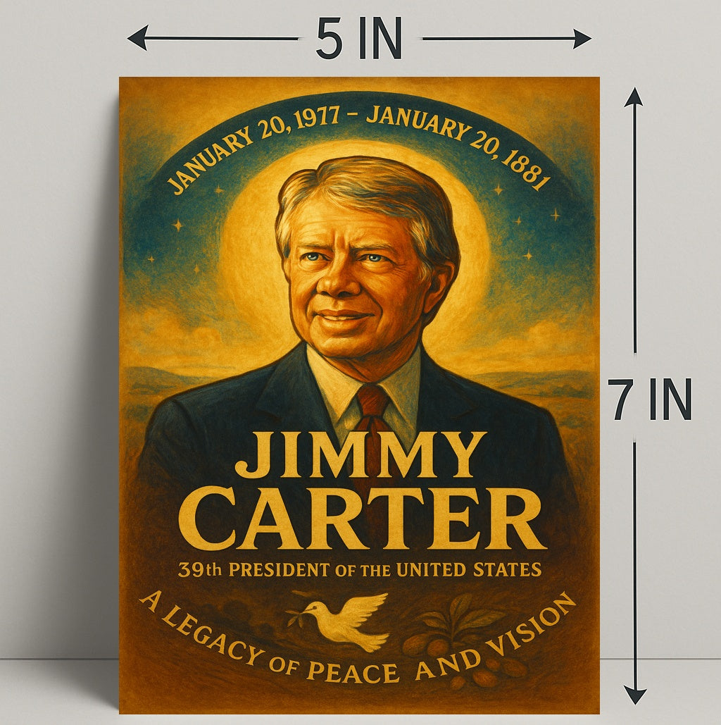 Jimmy Carter 39th President Poster PosterGoat