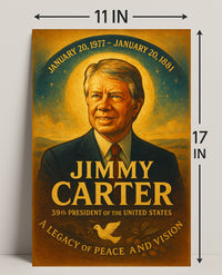 Jimmy Carter 39th President Poster PosterGoat