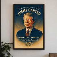 Jimmy Carter 39th President Poster PosterGoat