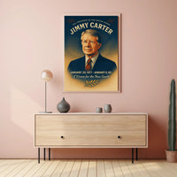 Jimmy Carter 39th President Poster PosterGoat