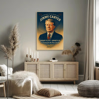 Jimmy Carter 39th President Poster PosterGoat