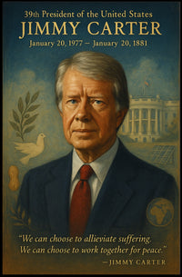 Jimmy Carter 39th President Poster PosterGoat