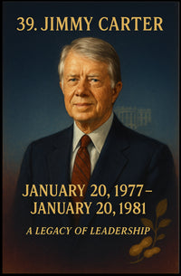 Jimmy Carter 39th President Poster PosterGoat